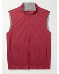 Loro Piana - Slim-fit Reversible Storm System Shell And Super Wish Virgin Wool Gilet - Lyst