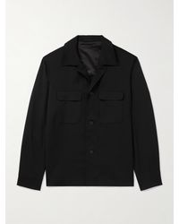 MR P. - Wool-Twill Overshirt - Lyst