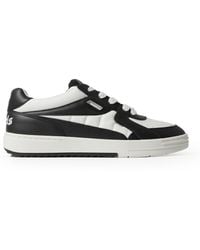 Palm Angels - 'palm University' Two-tone Leather Sneakers - Lyst