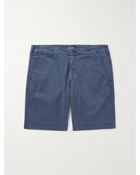 Vilebrequin - Ponche Straight-Leg Lyocell And Cotton-Blend Bermuda Shorts - Lyst