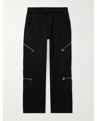 Jacquemus - Wide-Leg Zip-Detailed Cotton-Canvas Cargo Trousers - Lyst