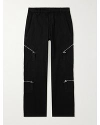 Jacquemus - Wide-leg Zip-detailed Cotton-canvas Cargo Trousers - Lyst