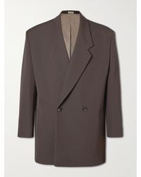 Fear Of God - Eternal California Double-Breasted Virgin Wool And Cotton-Blend Twill Blazer - Lyst