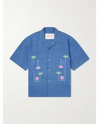 Kardo - Rohit Embroidered Cotton Shirt - Lyst