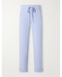 God's True Cashmere - Straight-Leg Cashmere-Knit Trousers - Lyst