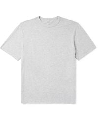 Officine Generale - Organic Cotton-jersey T-shirt - Lyst