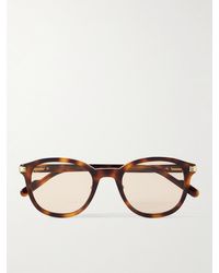 Cartier - Round-frame Embellished Tortoiseshell Acetate Sunglasses - Lyst