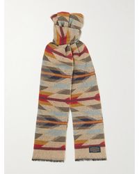 Pendleton - Jacquard-knit Wool Scarf - Lyst