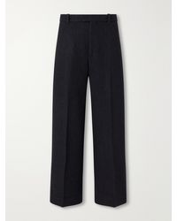 Jacquemus - Tempo Wide-Leg Wool-Blend Woven Trousers - Lyst