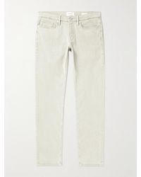FRAME - L'Homme Slim-Fit Stretch Lyocell-Blend Trousers - Lyst