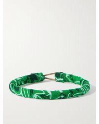 Mikia - Bandana Cotton Bracelet - Lyst