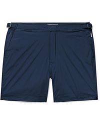 Orlebar Brown Bulldog Sport Mid-length Swim Shorts - Blue