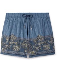 Etro - Polyester Swimming Shorts - Lyst