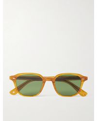 Garrett Leight - Lachman Round-Frame Acetate Sunglasses - Lyst