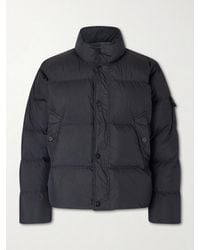 Stone Island - Quilted Crinkled Recycled-Nylon Down Jacket - Lyst