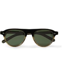 Mr. Leight - Stahl Aviator-style Acetate Sunglasses - Lyst