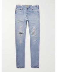 GALLERY DEPT. - 5001 Slim-fit Distressed Jeans - Lyst