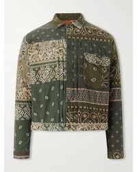 Kapital - Reversible Bandana-Print Cotton-Flannel Jacket - Lyst