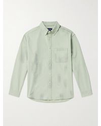 thisisneverthat - Originals Dirt Logo-embroidered Cotton-blend Shirt - Lyst