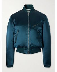Tom Ford - Satin Bomber Jacket - Lyst