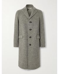 Massimo Alba - Austin Herringbone Virgin Wool Coat - Lyst