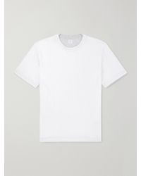 Eleventy - Giza Cotton-Jersey T-Shirt - Lyst