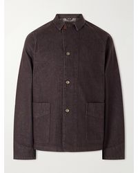 NN07 - Aiko Organic Denim Blouson Jacket - Lyst
