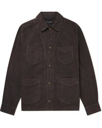 Rag & Bone Mace Cotton-moleskin Shirt Jacket - Brown