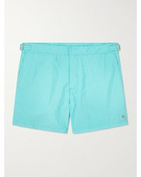 Loro Piana - Straight-leg Mid-length Printed Swim Shorts - Lyst