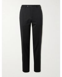 Canali - Straight-Leg Super 130S Wool Suit Trousers - Lyst
