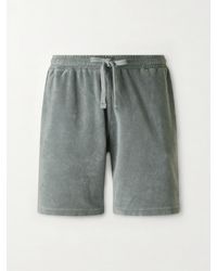 Hartford - Straight-leg Cotton-terry Drawstring Shorts - Lyst