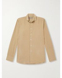 Canali - Cotton-Corduroy Shirt - Lyst