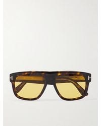 Tom Ford - Icon Square-Frame Acetate Sunglasses - Lyst
