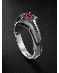 Alex Moss New York - Saber 14-Karat Ruby Ring - Lyst