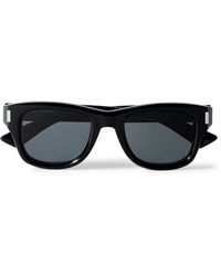 Saint Laurent - Square-Frame Acetate Sunglasses - Lyst