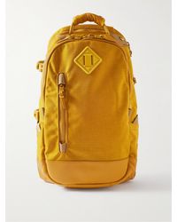 Visvim - 20L Leather-Trimmed Cordura Backpack - Lyst