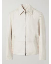 Our Legacy - Rework Panelled Waxed-Suede Jacket - Lyst