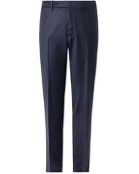 MR P. - Straight-Leg Pinstriped Wool-Flannel Suit Trousers - Lyst