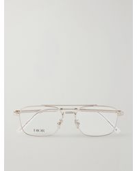 Dior - Diorbotanicao N1U Aviator-Style-Tone Glasses - Lyst
