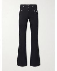 Gucci - Flared Horsebit-Embellished Jeans - Lyst