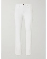 Tom Ford - Slim-fit Straight-leg Cotton-blend Corduroy Trousers - Lyst