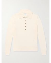 Bottega Veneta - Cashmere Polo Shirt - Lyst