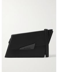 Acne Studios - Distortion Micro Leather Messenger Bag - Lyst