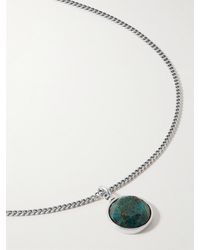 Isabel Marant - Alto Silver-tone Turquoise Pendant Necklace - Lyst