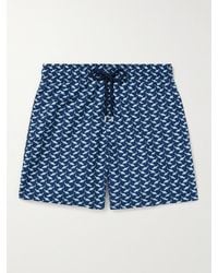 Vilebrequin - Moorea Straight-leg Mid-length Printed Econyl® Swim Shorts - Lyst