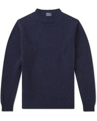 William Lockie - Virgin Wool Sweater - Lyst