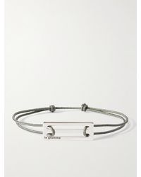 Le Gramme - 2.5g Cord And Sterling Silver Bracelet - Lyst