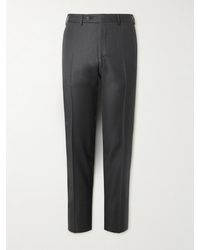Canali - Slim-fit Straight-leg Super 150s Wool-twill Suit Trousers - Lyst