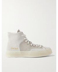 Converse - Chuck 70 Marquis Suede And Canvas High-top Sneakers - Lyst