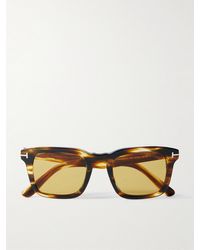 Tom Ford - Dax Sonnenbrille mit D-Rahmen aus Azetat in Schildpattoptik - Lyst